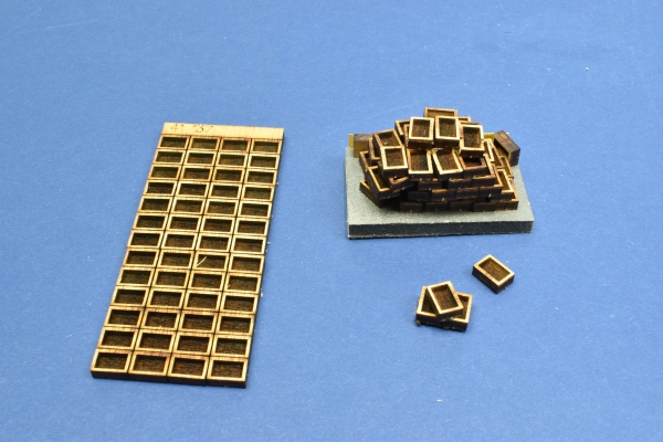 Wooden boxes, 52 pieces - Kopie